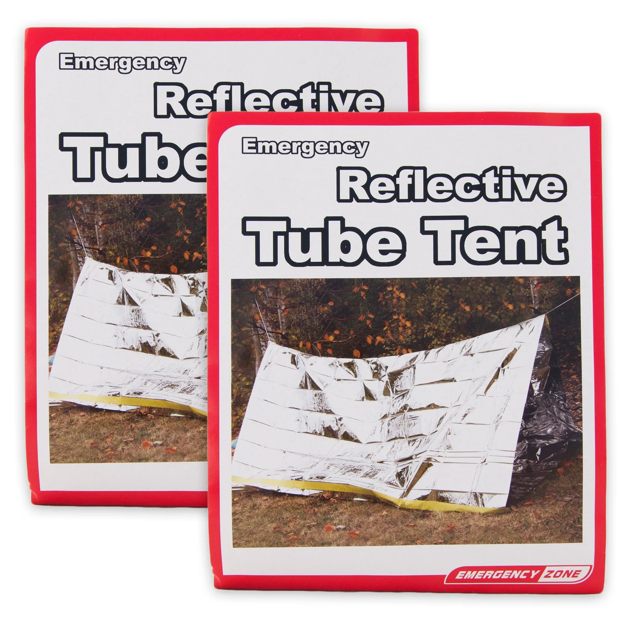 2 Person Reflective Emergency Tube Tent