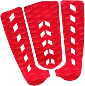 3Pcs Surf Traction Pad for Shortboards, Longboards, and Skimboards