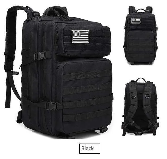 45L Military Molle Backpack Tactical Waterproof Rucksack