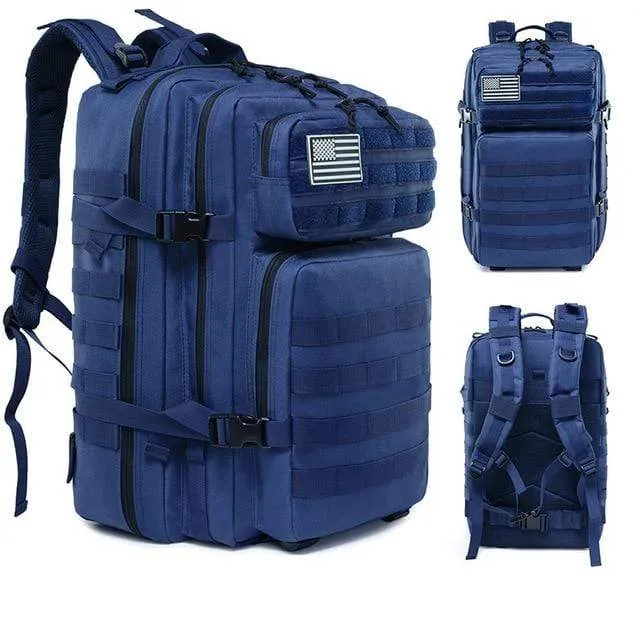 45L Military Molle Backpack Tactical Waterproof Rucksack
