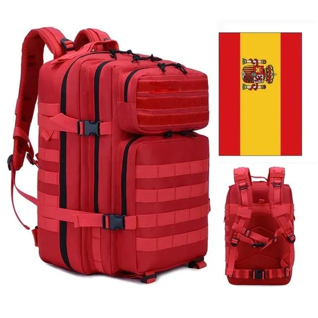 45L Military Molle Backpack Tactical Waterproof Rucksack