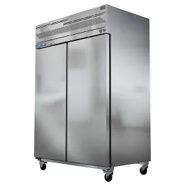 55'' Pro-Kold Double Solid Door Cooler 46.3 Cu.Ft. SSC-45-2DS
