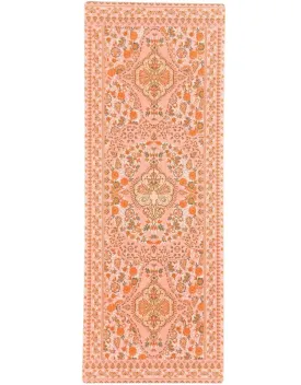 6 mm XL Eco Salty Peach Yoga Mat   Strap