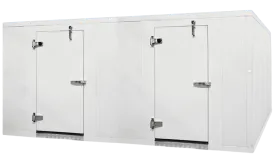 6' x 20' Astra Walk-In Combo Cooler & Freezer With Floor