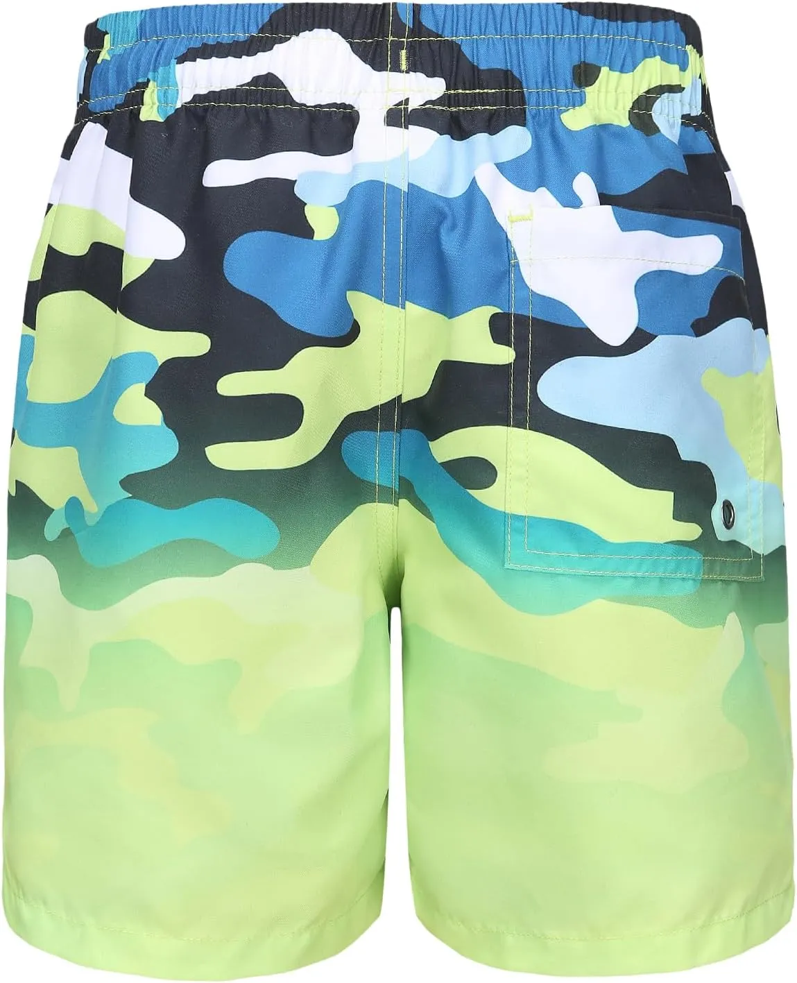 Aisyee Boys Swim Trunks Quick Dry Boards Shorts for Kids Beach Swim Shorts with 3D Prints Dinosaurs