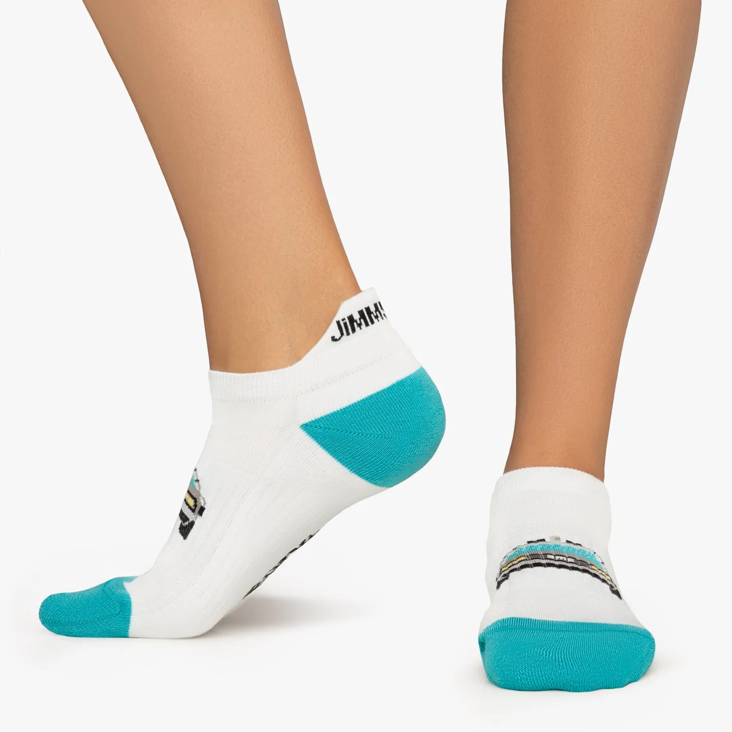 Ankle Athletic Delorean - White