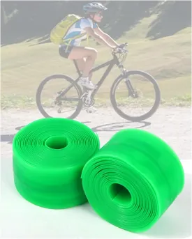 Bike Tire Liner, 2 Liners Bicycle Tire Liner to Prevent Flats, Stop The Thorns, Glass, Nails and Harp Debris from Penetrating Through and Puncturing The Tube
