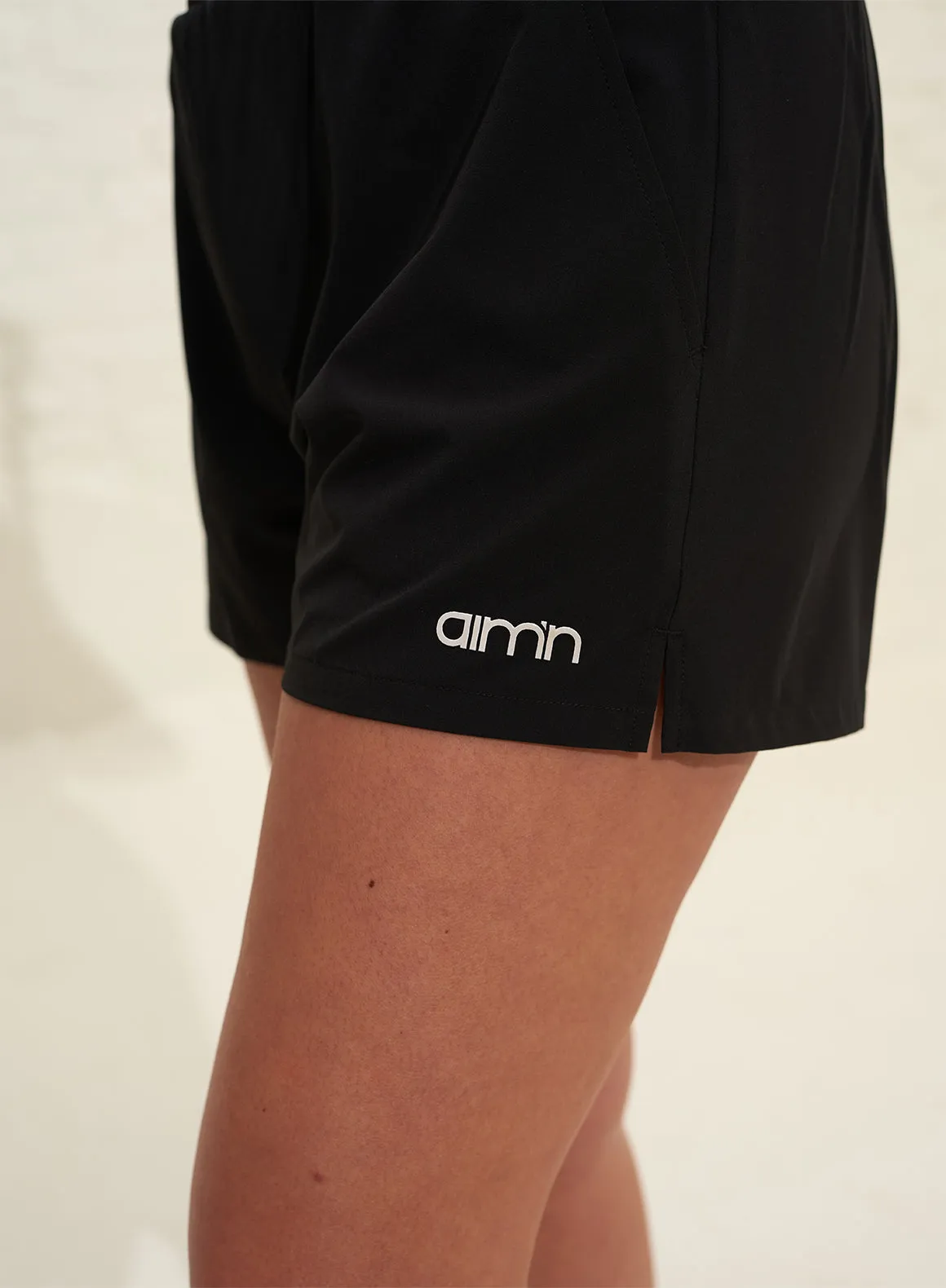 Black Essential Shorts