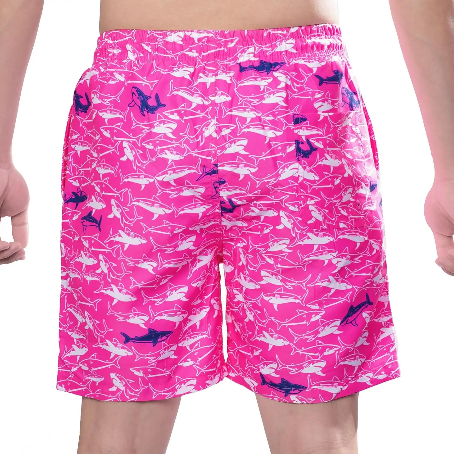 Boys Swim Trunks with Compression Liner Swim Shorts Quick Dry Swimming Trunks with Pockets 5-18 Years