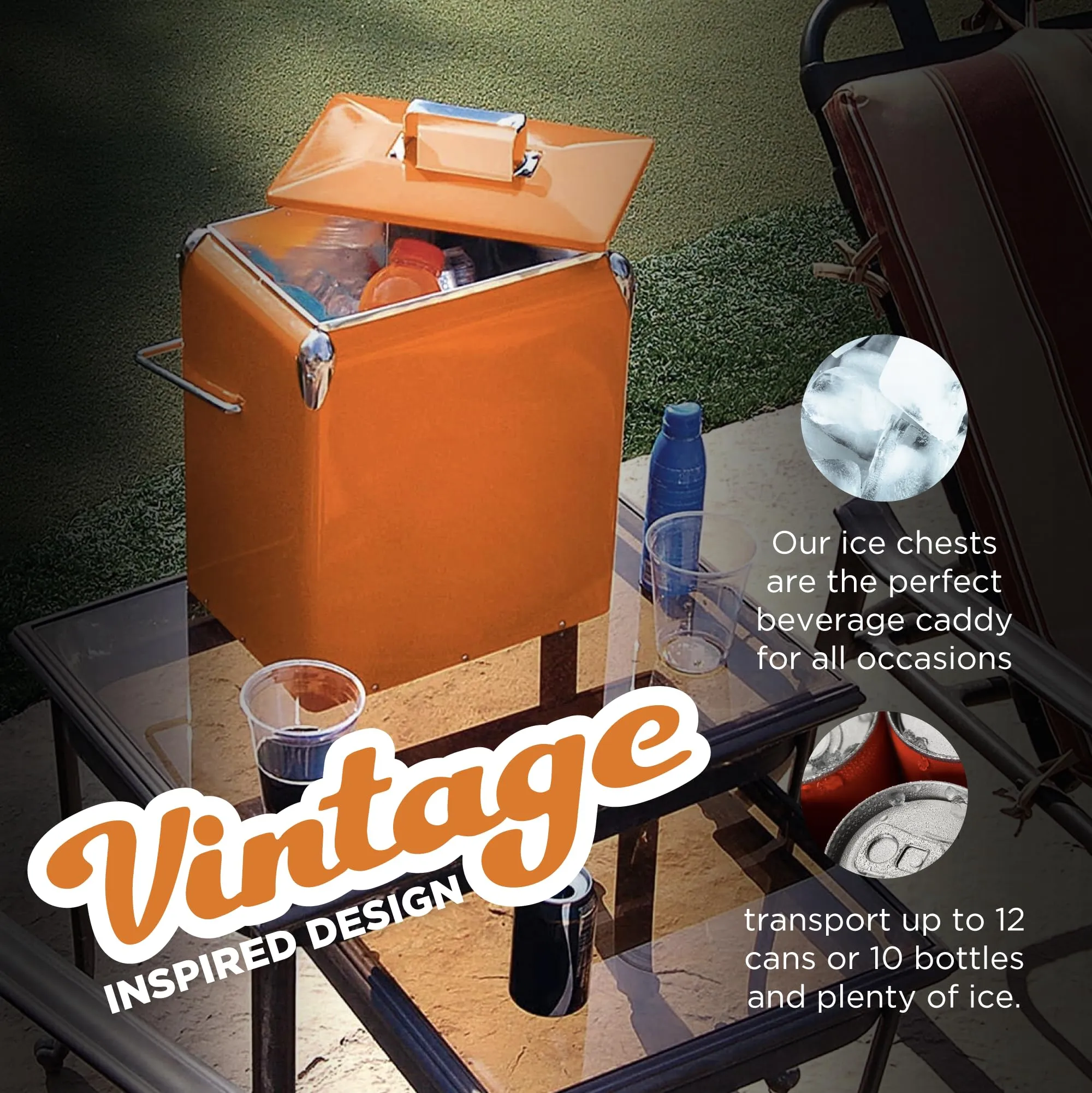 Creative Outdoor Distributor: Stainless Steel Camping Cooler with Bottle Opener