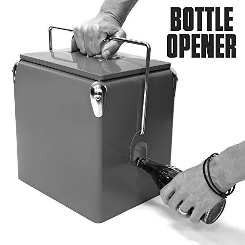 Creative Outdoor Distributor: Stainless Steel Camping Cooler with Bottle Opener