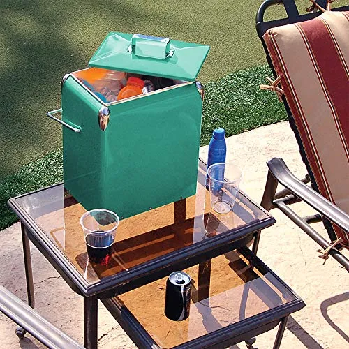Creative Outdoor Distributor: Stainless Steel Camping Cooler with Bottle Opener