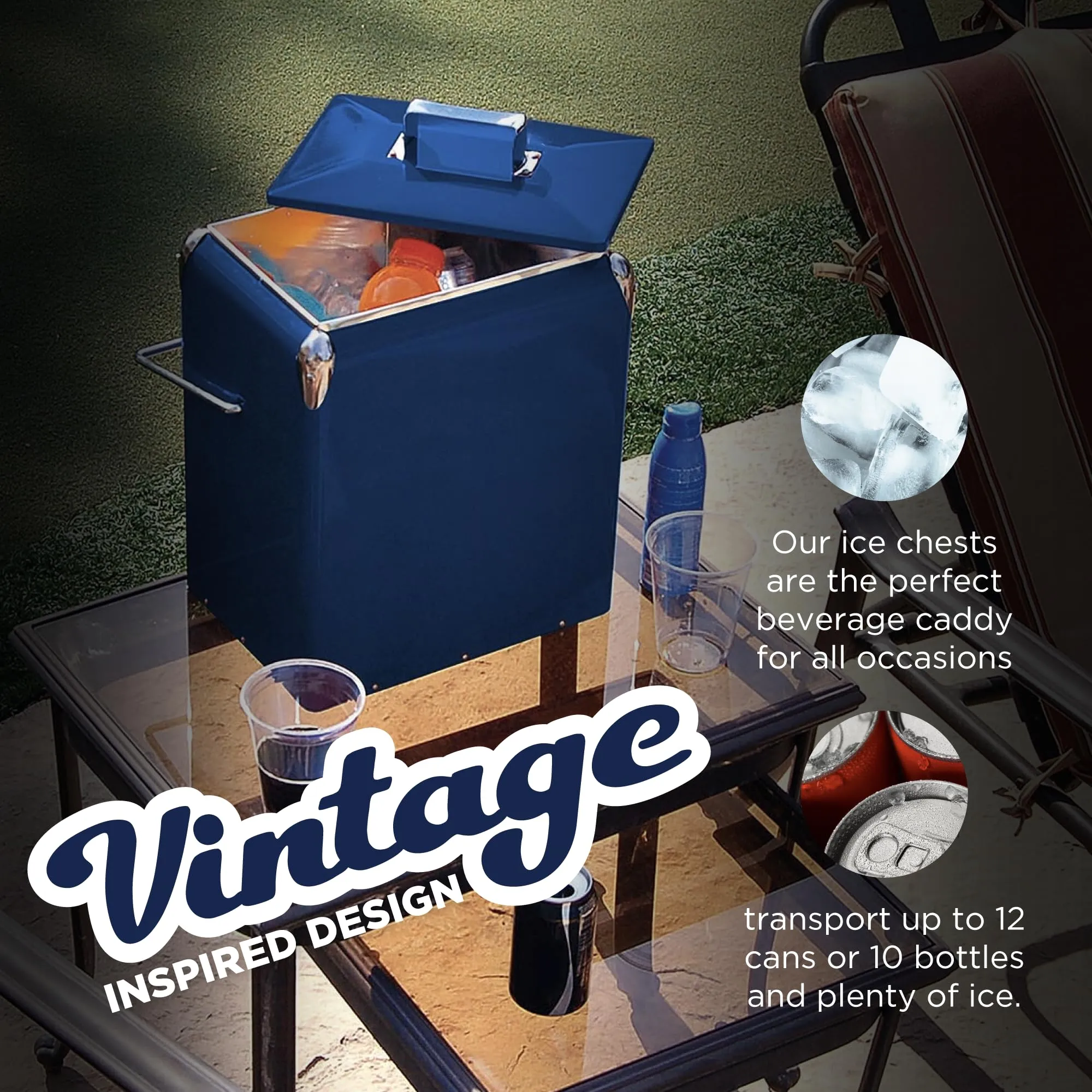 Creative Outdoor Distributor: Stainless Steel Camping Cooler with Bottle Opener