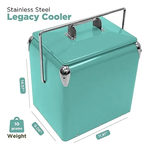 Creative Outdoor Distributor: Stainless Steel Camping Cooler with Bottle Opener
