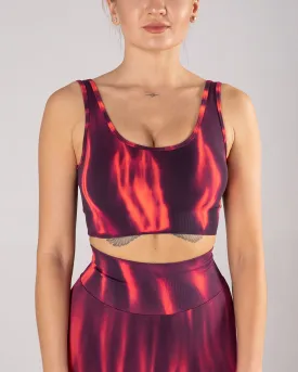Daphne Sports Bra - Red