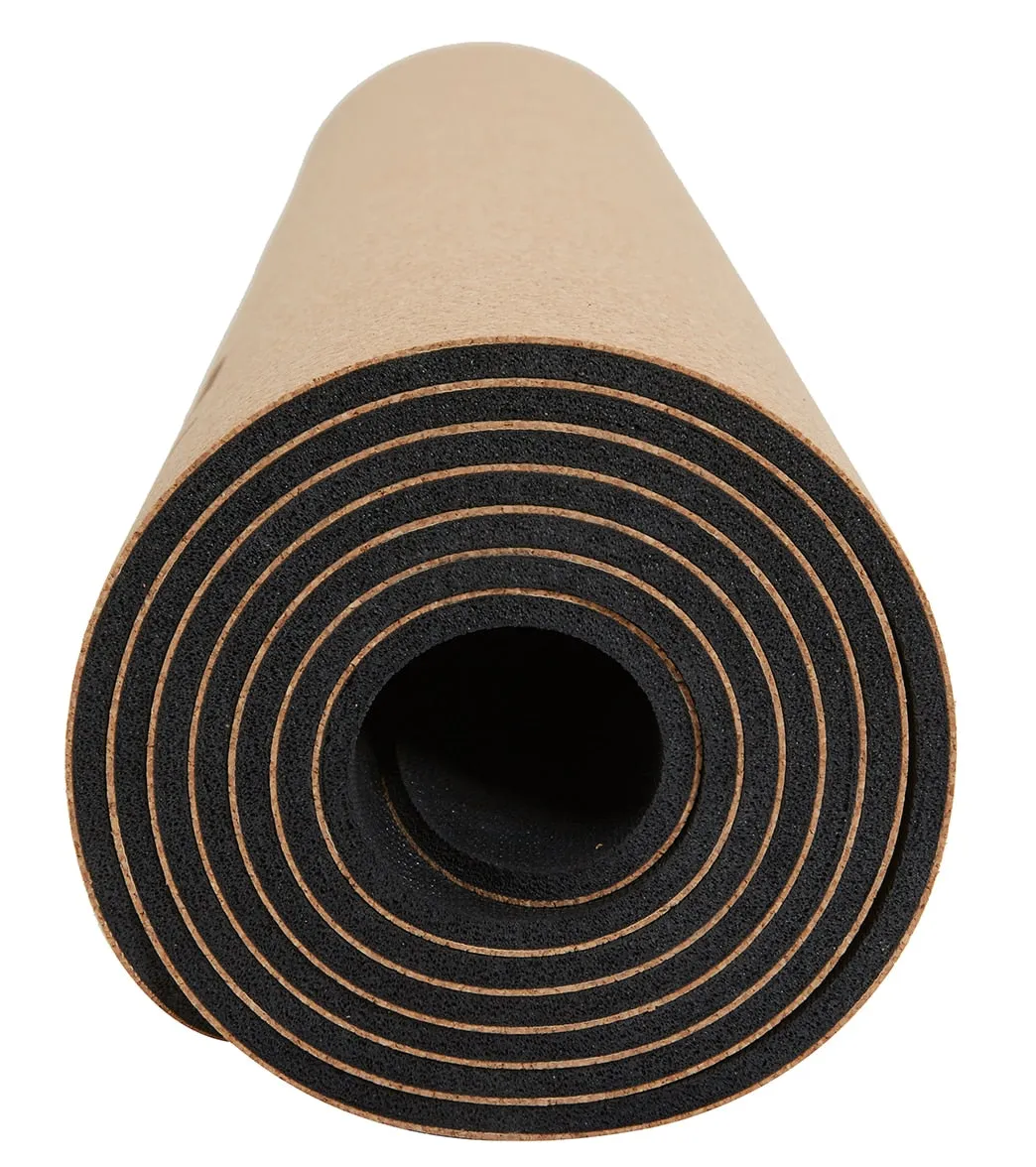 Everyday Yoga Cork Yoga Mat 72 x 26 Inch 5mm