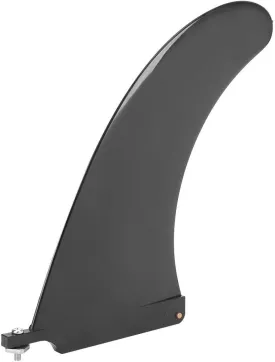 EVTSCAN SUP Fin 9inch PVC Surfboard Tail Rudder Split Surfing Watershed Fin Accessory Black