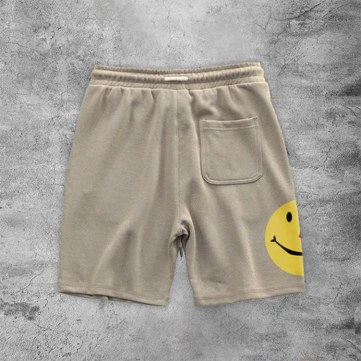 Fashion retro casual sports shorts