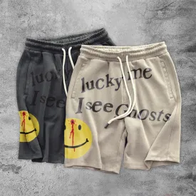 Fashion retro casual sports shorts