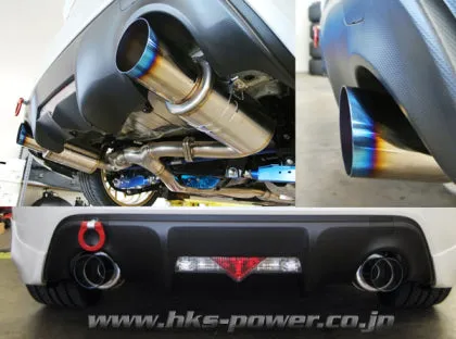 HKS Hi-Power Muffler SPEC-L LightWeight Catback Exhaust | 2017-2020 Toyota 86 / 13-17 Scion FR-S (32016-BT001)
