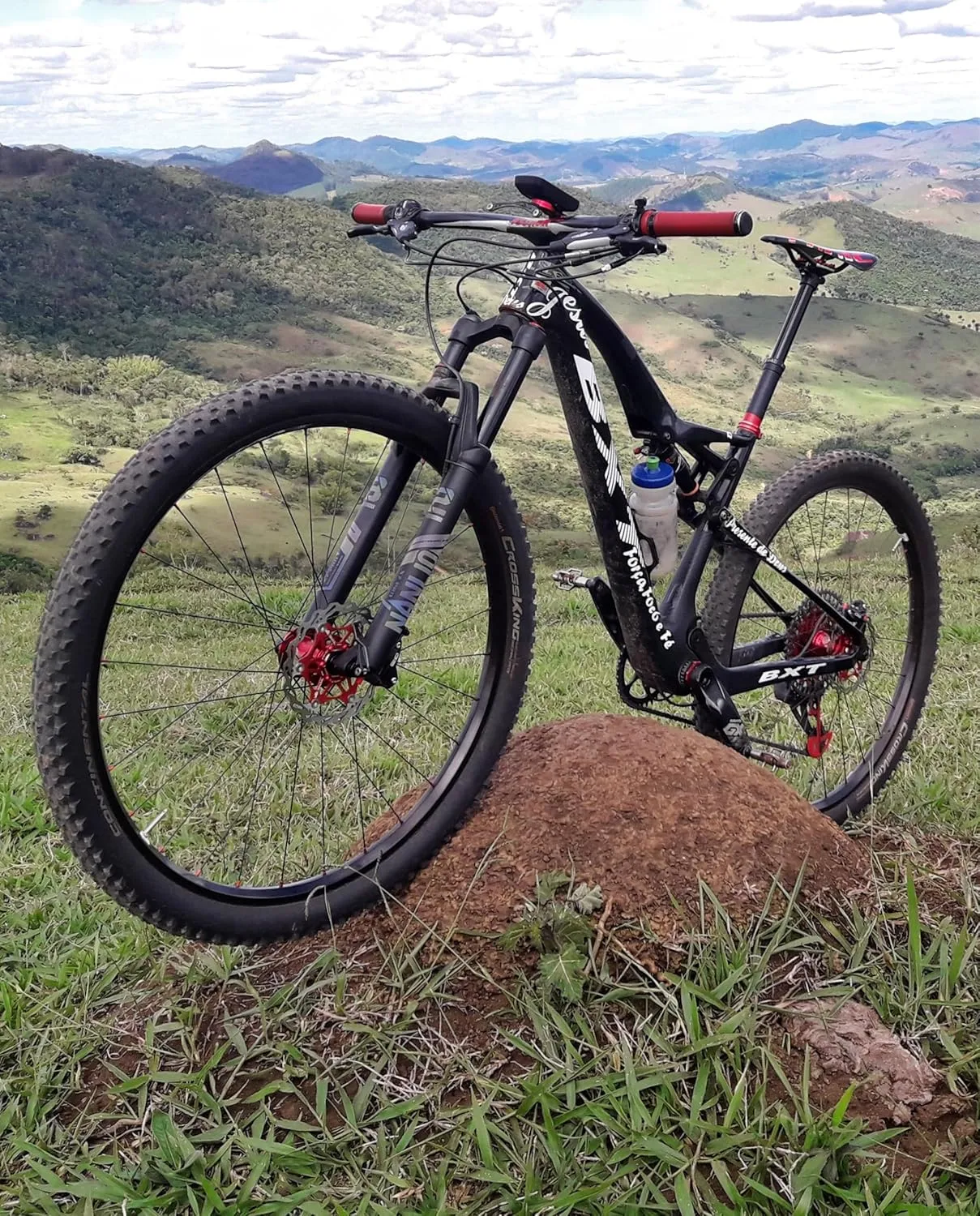 Mate Bicycle Suspension Forks - 26/27.5/29 Inch Oil and Air Fork - Rebound Adjustment - Mountain Bike Fork with 120mm Travel
