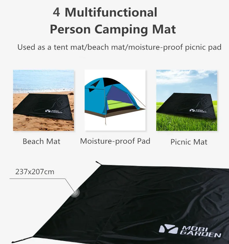 Mobi Garden Tent Footprint  215X180CM