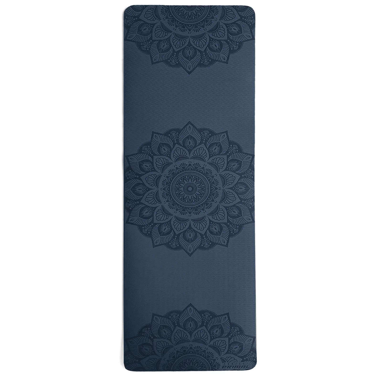 Navy Sacred Ripples Yoga Mat
