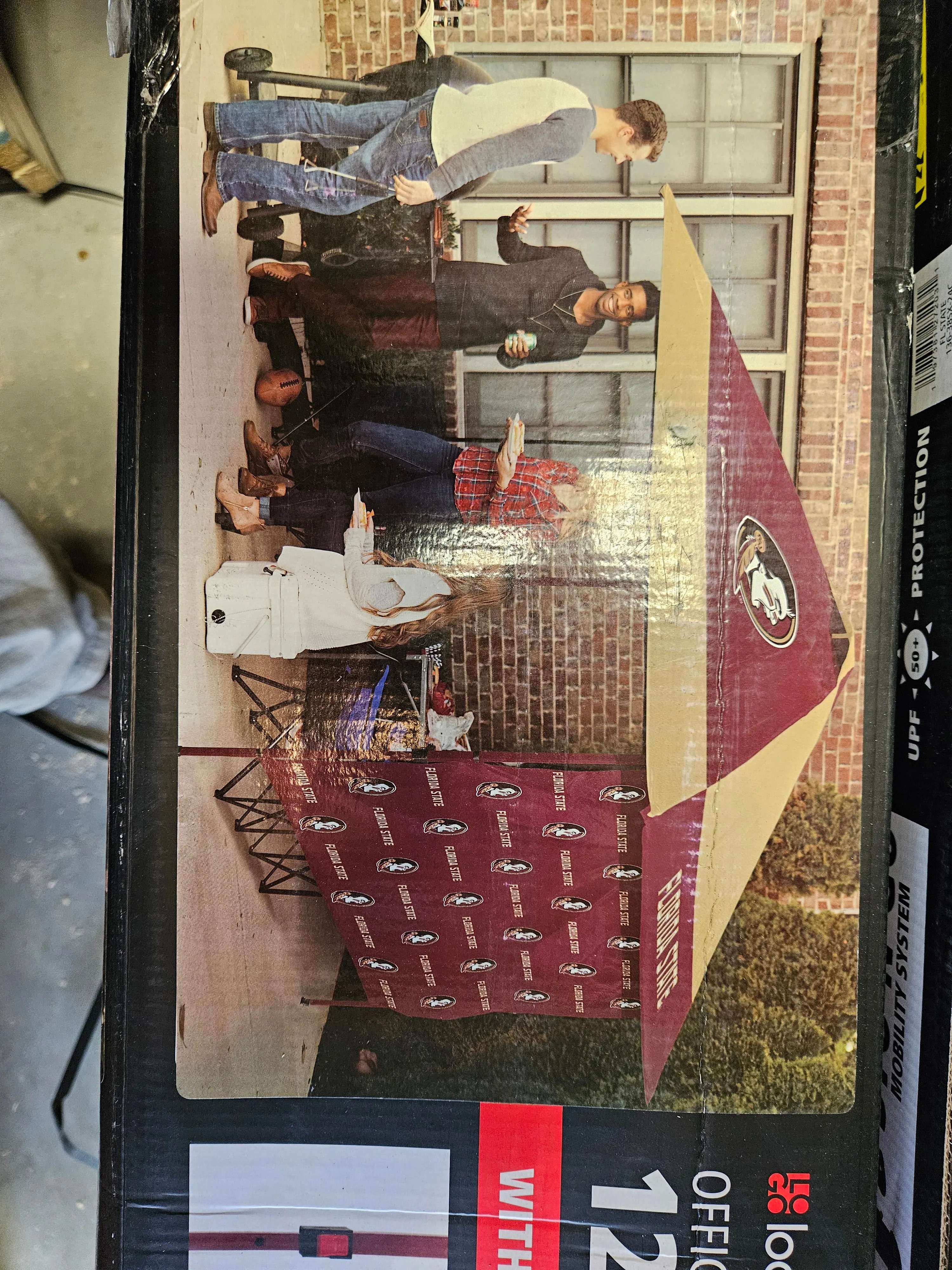 NCAA Florida State Seminoles 12x12 Pagoda Canopy Tent(retails for 212.00)