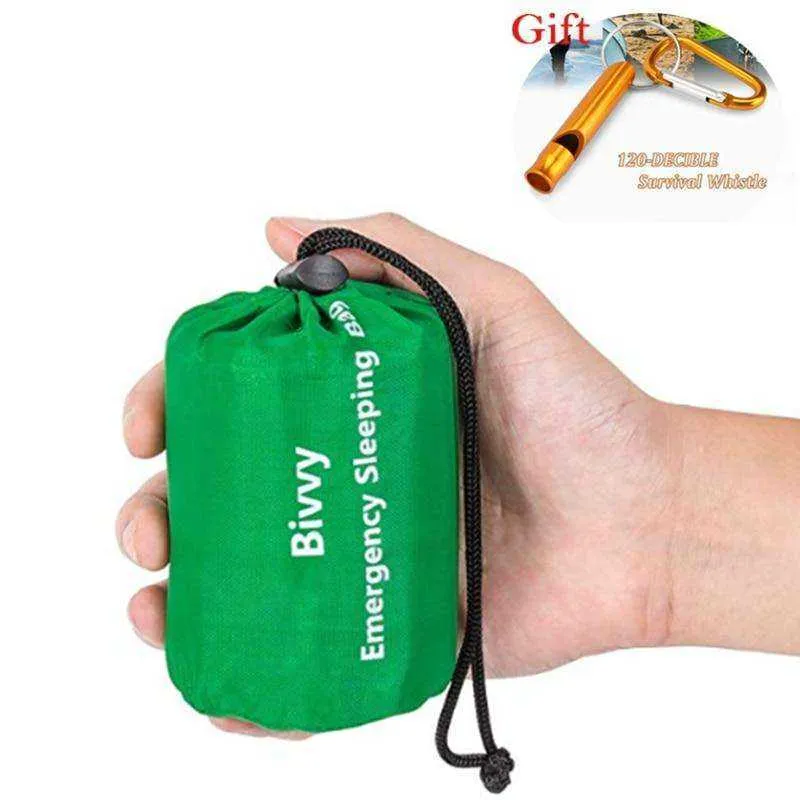 Outdoor Thermal Waterproof Mylar Emergency Blanket Sleeping Bag