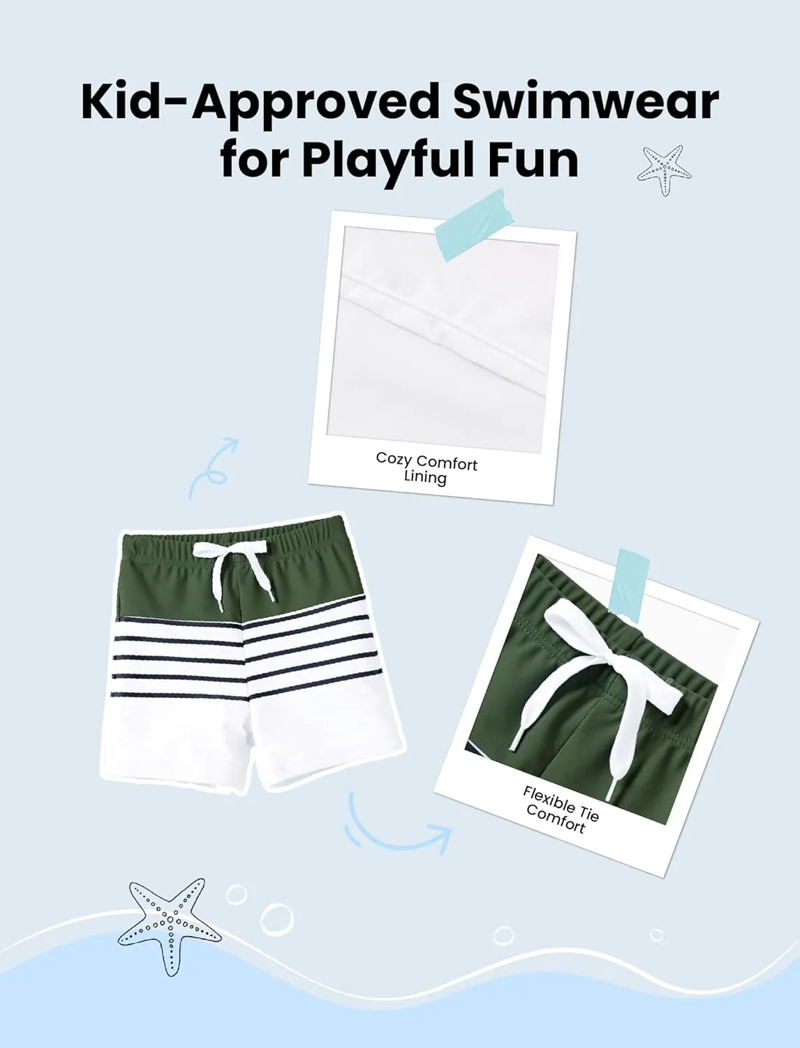 PATPAT Family Matching Swimwear Floral Pattern Tankini Swimsuits and Swim Trunks
