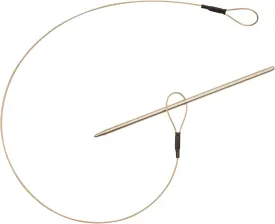 Scuba Choice Spearfishing Compact Stainless Steel Fish Stringer Cable and 4.75-Inch Rod