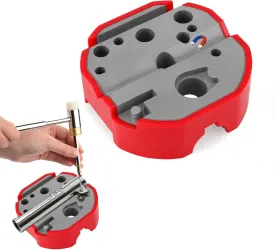 SEDY Universal Bench Block with Non-Marring, Magnetic Bench Block Armorers with Multi-Hole Slip-Resistant for Maintenance