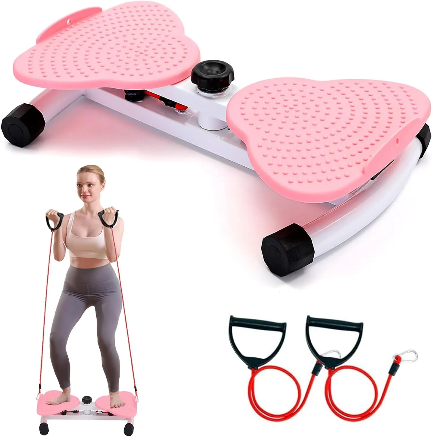 Twist Board for Exercise, Waist Twisting Machine, Adjustable Waist Twister Board Waist Sculptor Twist Exercise Machine, Ab Twister Board