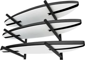 TWO STONES Surfboard Racks for The Wall, Surfboard Rack Hanger Works as a Shortboard, Skimboard & Longboard Hanger or Stand (CJ-OT2202)