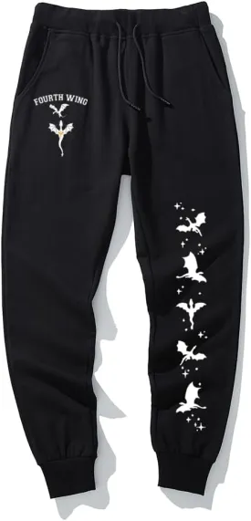 Women's Unisex Adult Black Stretchable Cotton Jogger Sweatpants