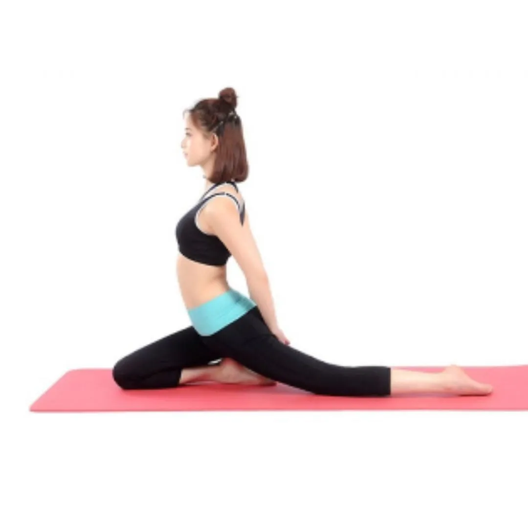 Yoga Mat for Women & Men, Anti Slip for Gym Workout (Multicolor)